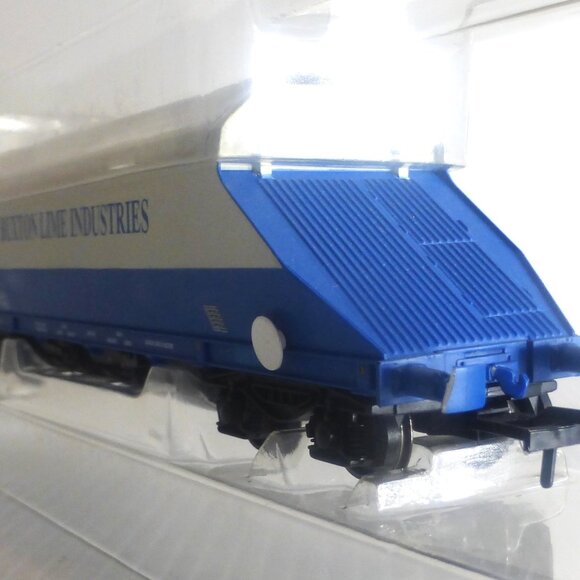 2 Bachmann BOGIE HOPPER WAGON Advertising BUXTON LIME IND.Railroad TRAIN 1:76 - Picture 10 of 16
